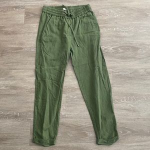 J crew linen pants